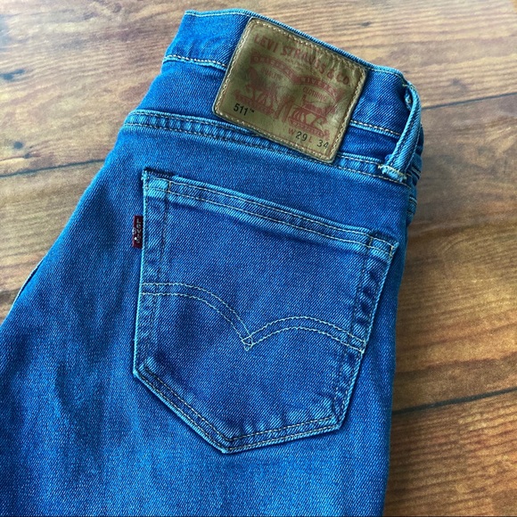 Levi’s 511 Medium Wash Jeans - Picture 5 of 9